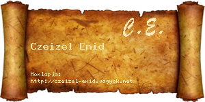 Czeizel Enid névjegykártya